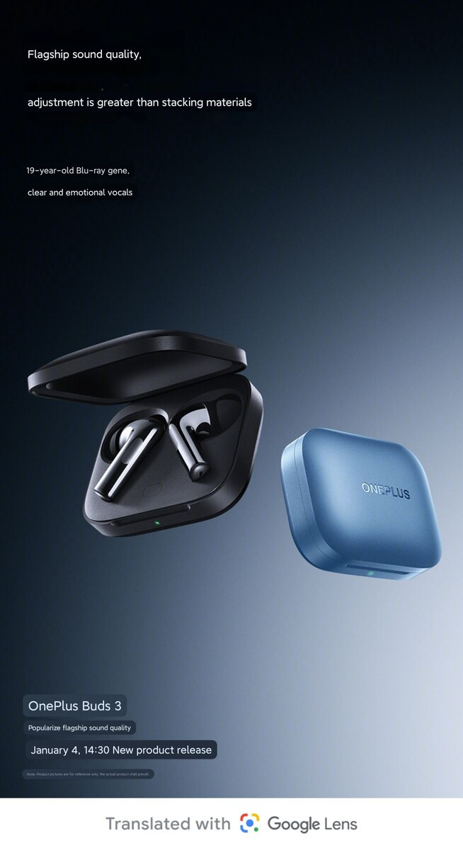 OnePlus Buds 3 headphones will produce flagship-level sound